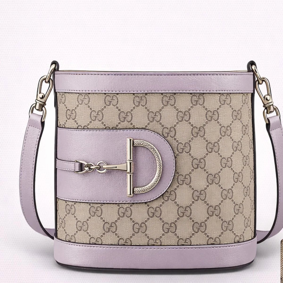 Gucci Horsebit 1955 GG Canvas Bucket Bag - صورة 5