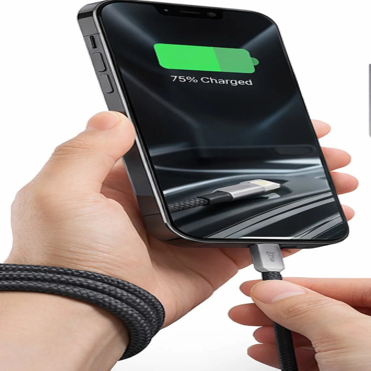 Baqer Type-C to Lightning Cable 27W – Fast Charging –BA_103 - صورة 2