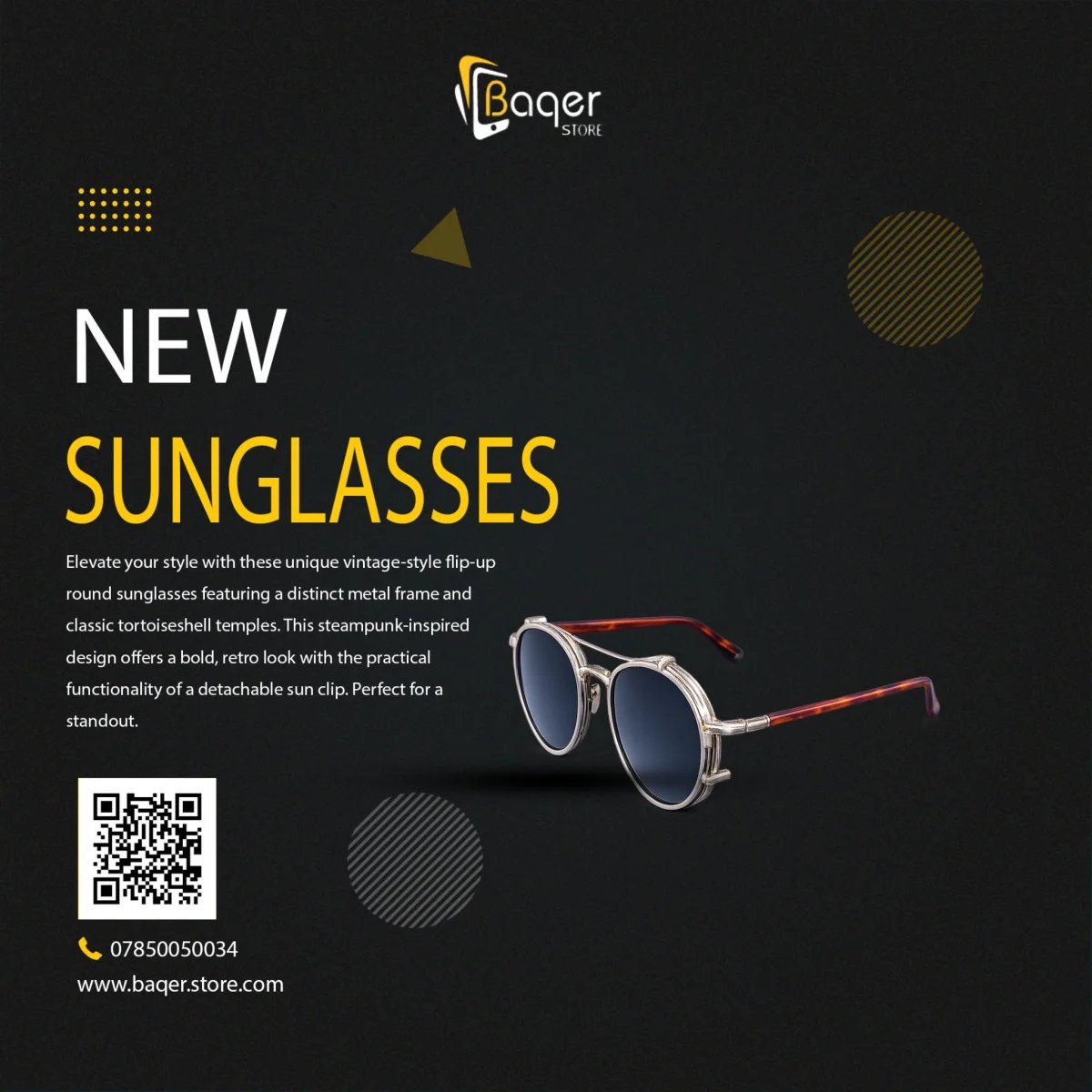 نظارة Matsuda Heritage Flip-Up - صورة 3