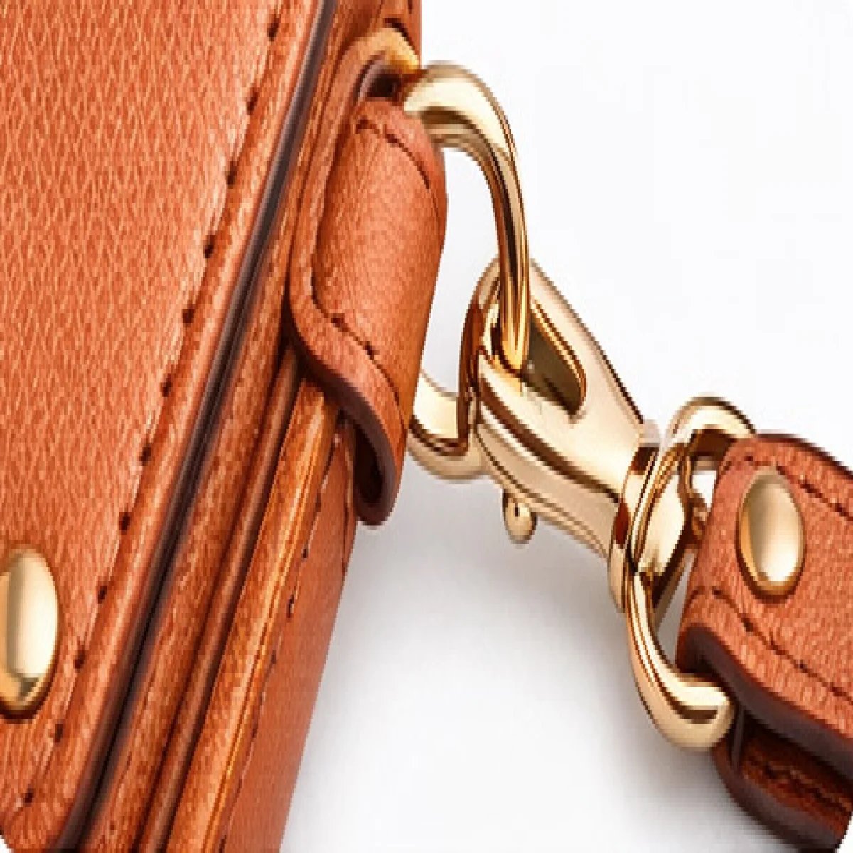 Burberry Stripe Leather Wallet Crossbody Bag - صورة 2