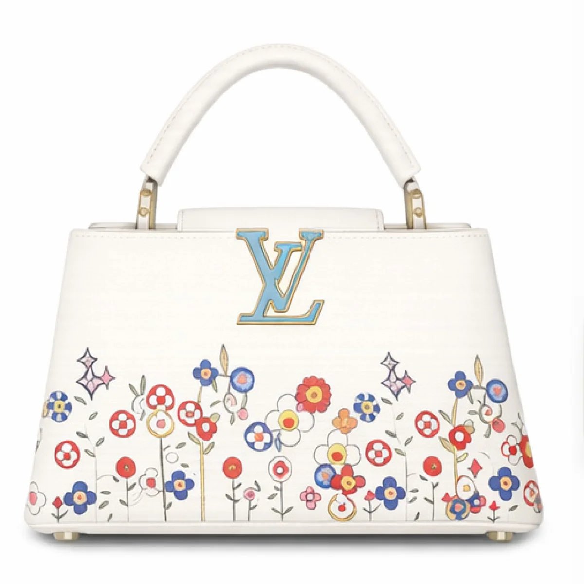 Louis Vuitton Capucines BB Floral Edition - صورة 6