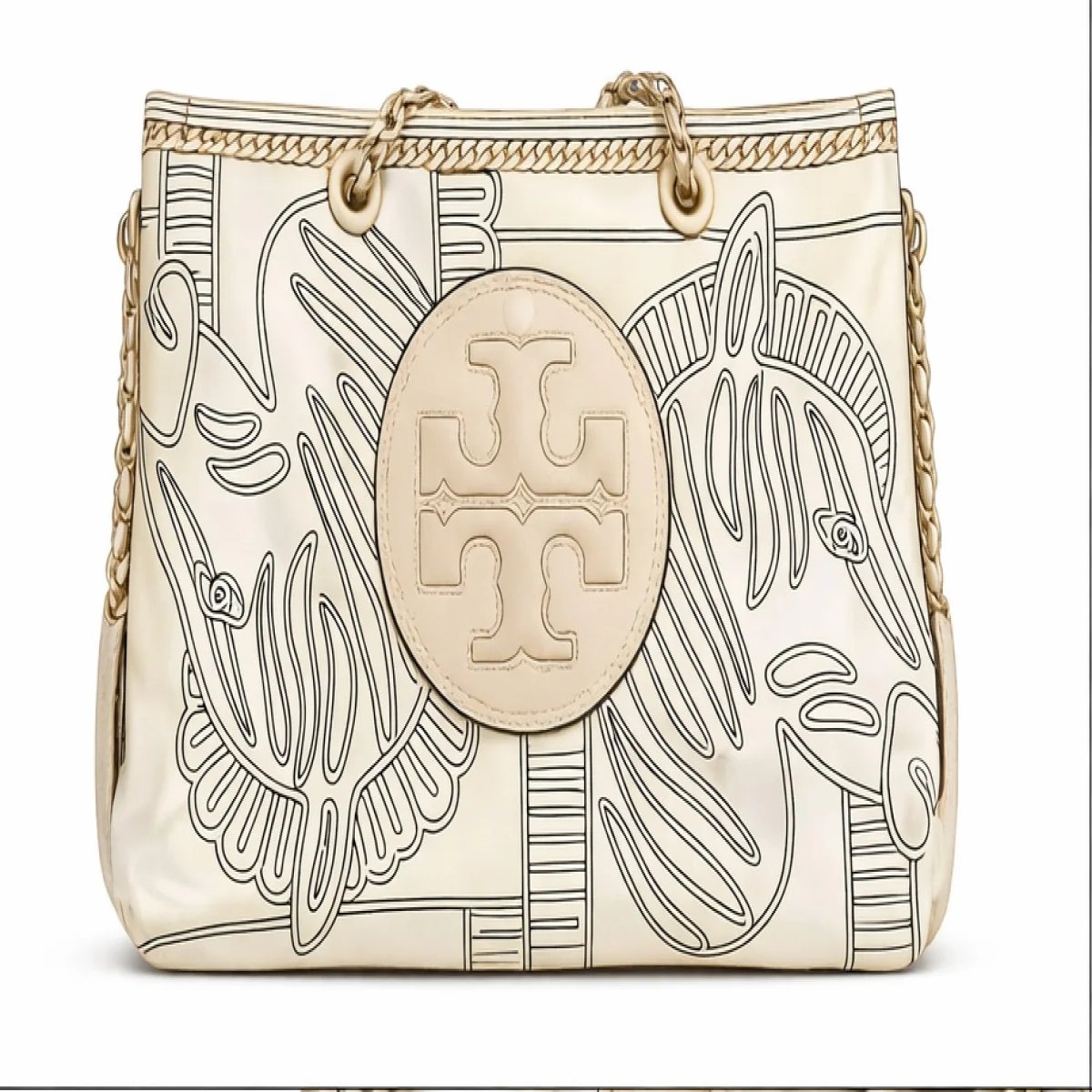 : Tory Burch Ella Printed Tote Bag - صورة 6