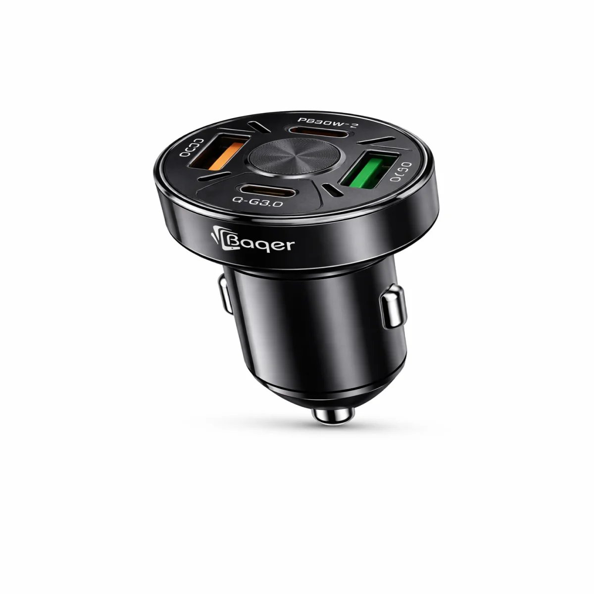 شاحن سيارة سريع 90 واط (Power 3.0) – Baqer Store - صورة 2