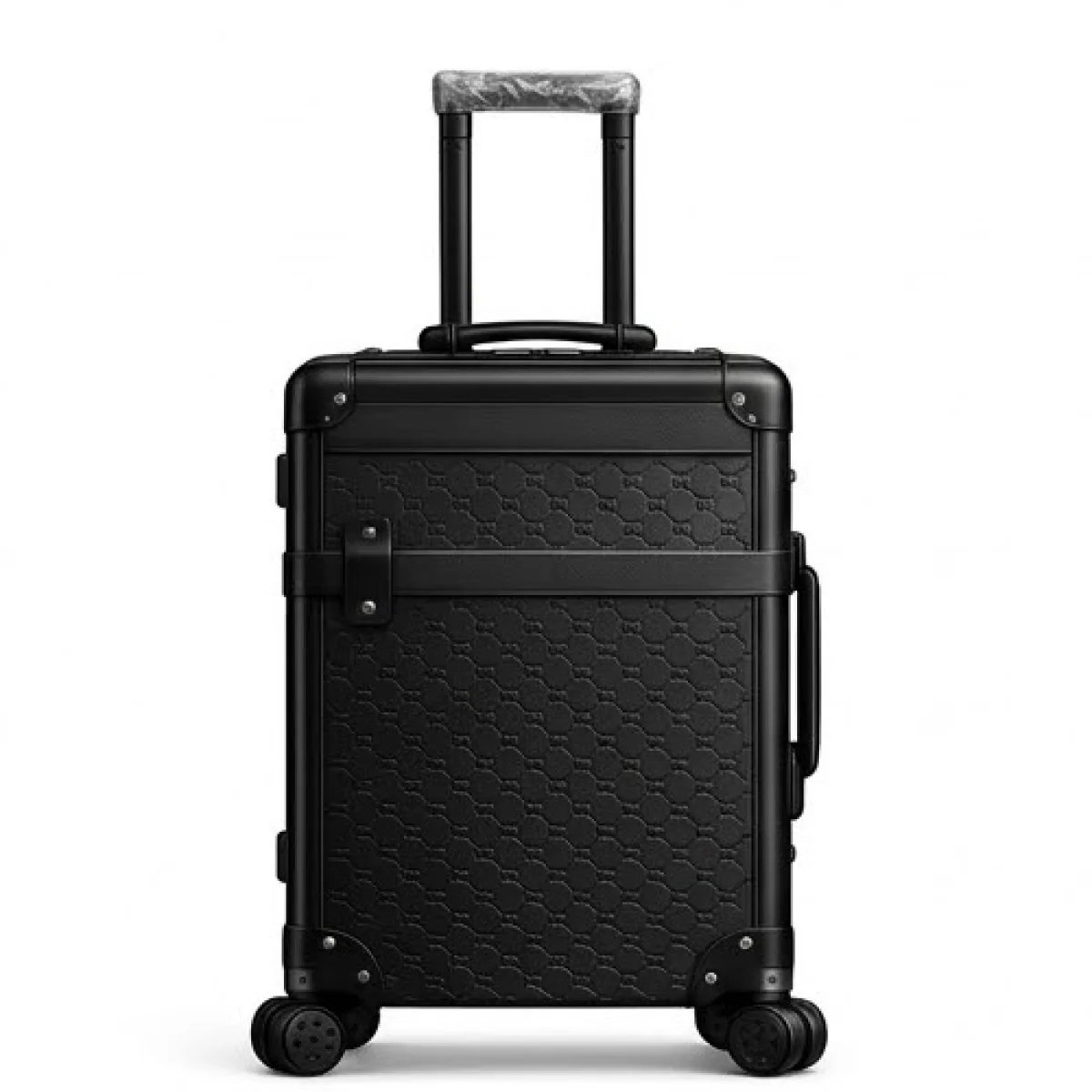 Gucci – GG Embossed Cabin Rolling Suitcase Black Edition - صورة 4