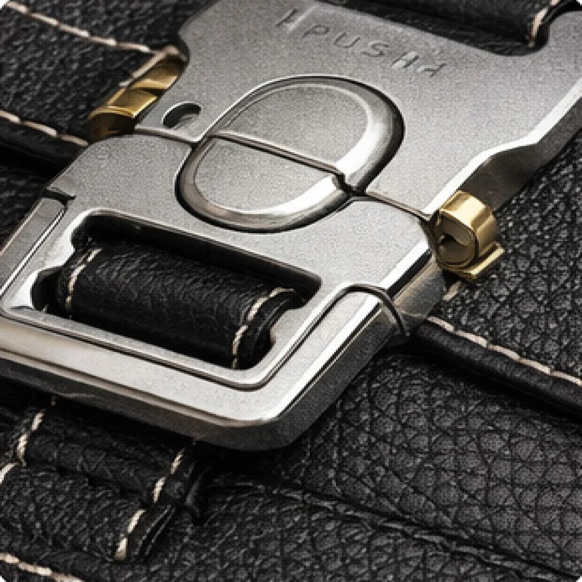 Christian Dior Saddle Messenger Bag – Black Grained Leather - صورة 8