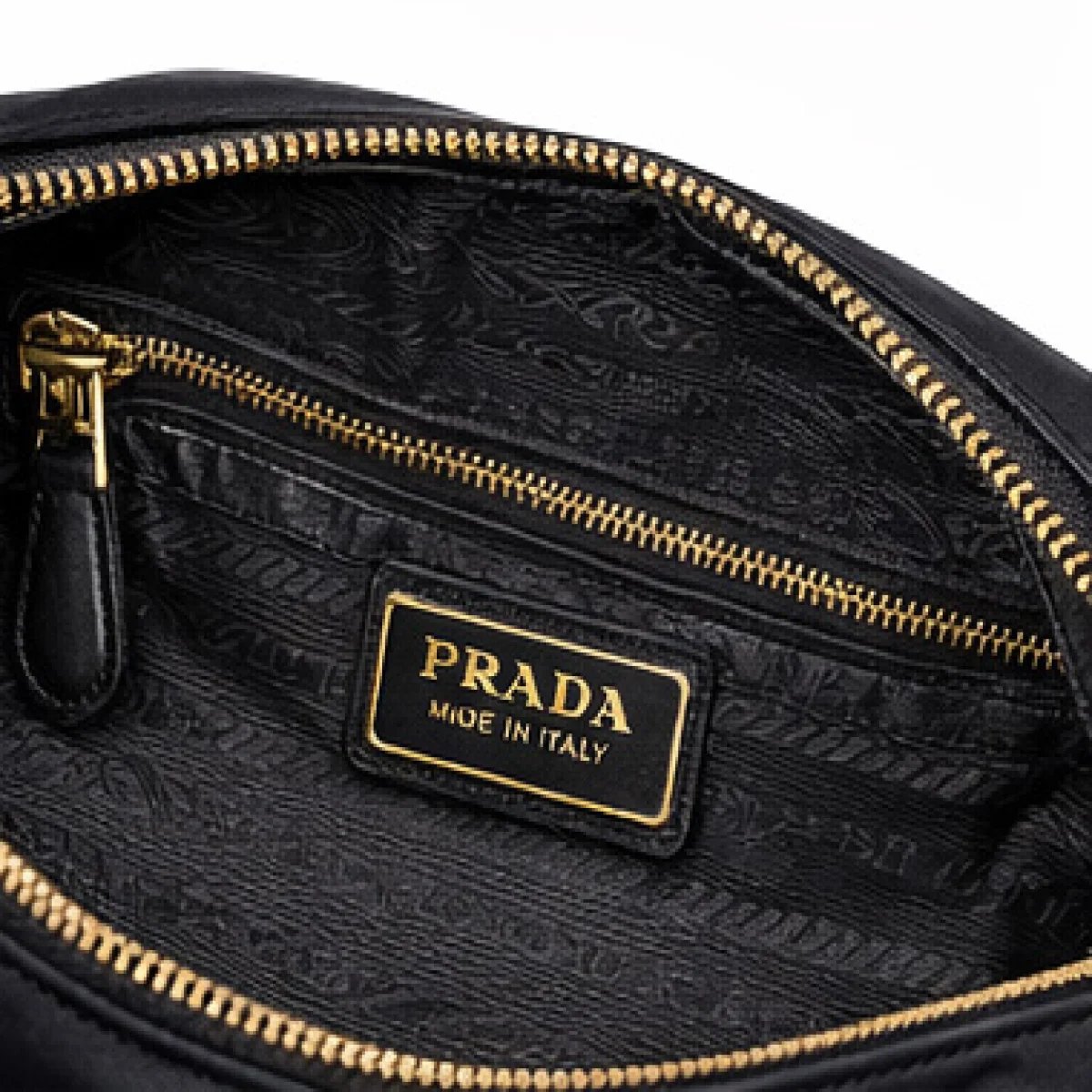 Prada Bow Detail Leather Shoulder Bag - صورة 4