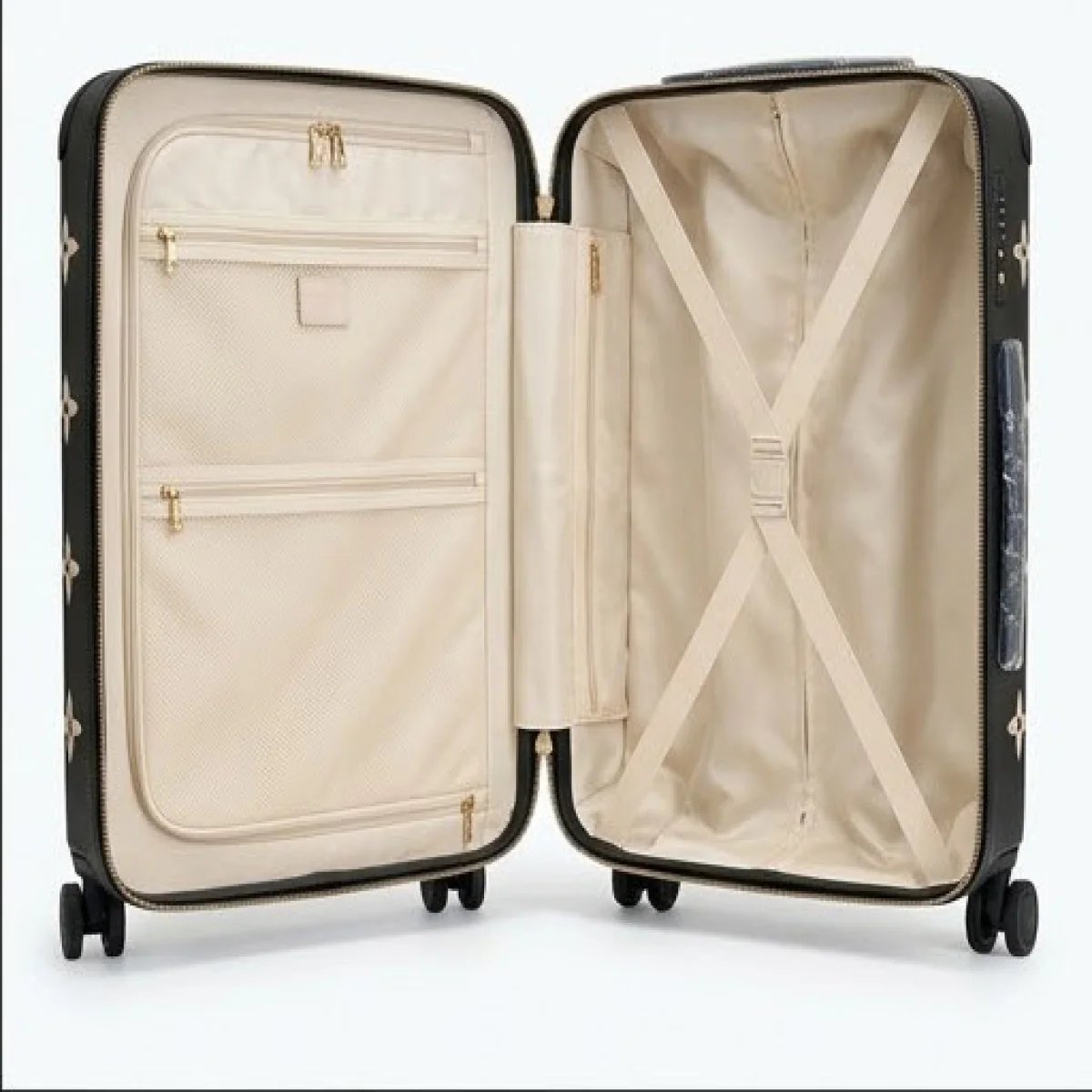 Louis Vuitton – Giant Monogram Rolling Travel Suitcase Black & White Edition - صورة 4