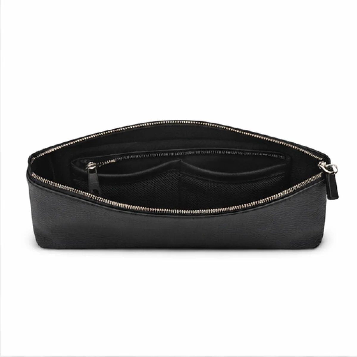 Montblanc – Meisterstück Leather Flap Clutch – Black Edition - صورة 4
