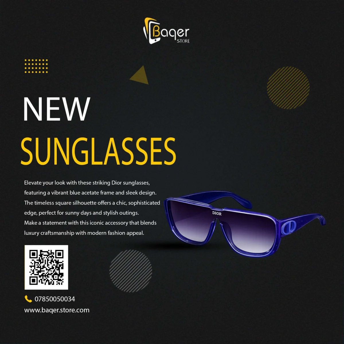 نظارات DiorMidnight S1I - صورة 3