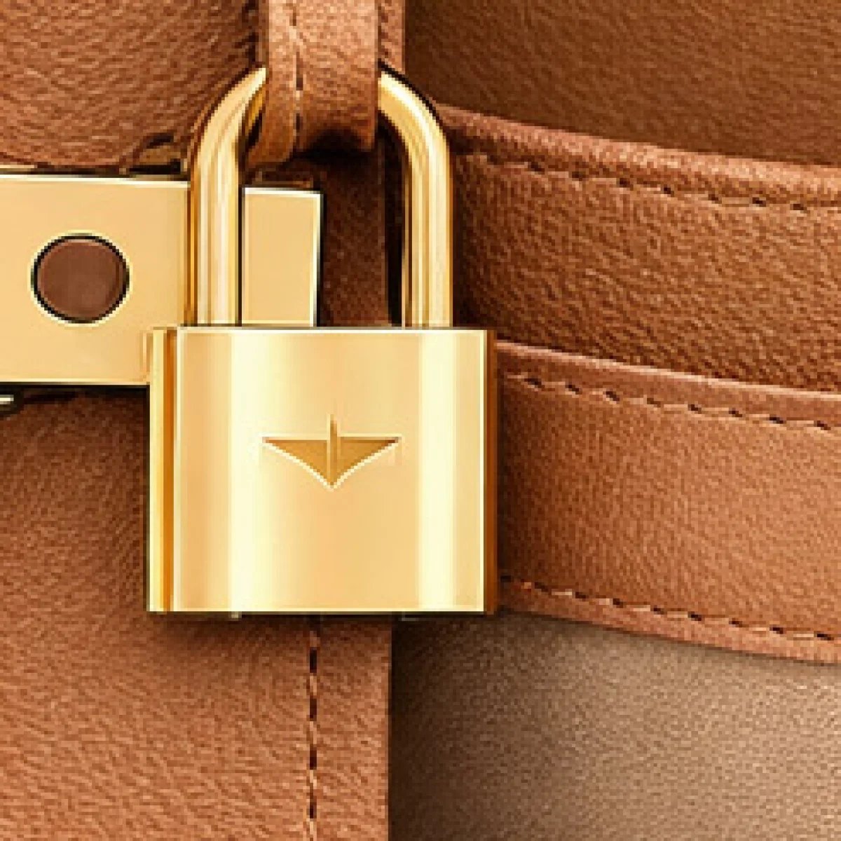 Louis Vuitton Minimal Leather Bucket Tote - صورة 3