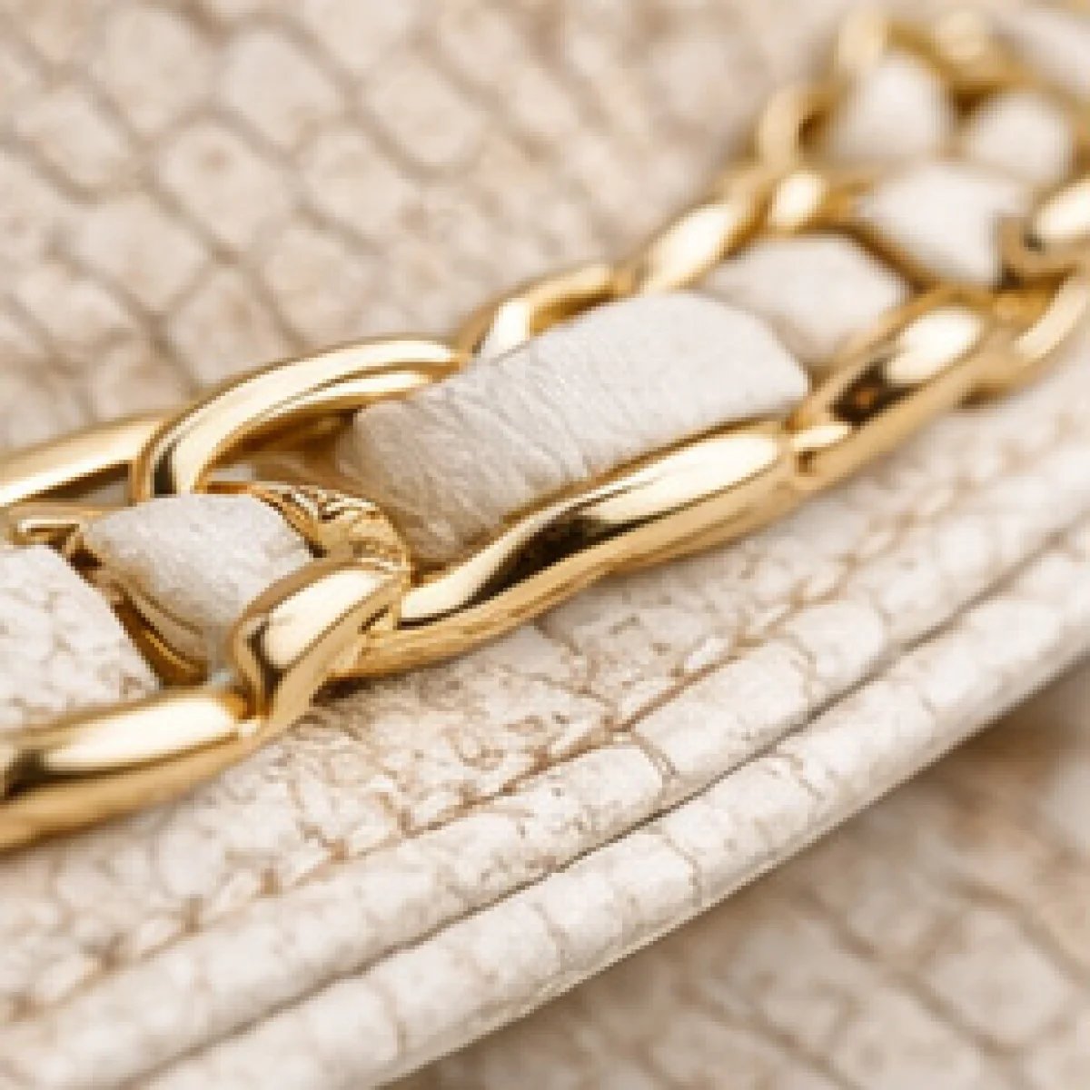 Chanel Classic Python Flap Chain Bag - صورة 8