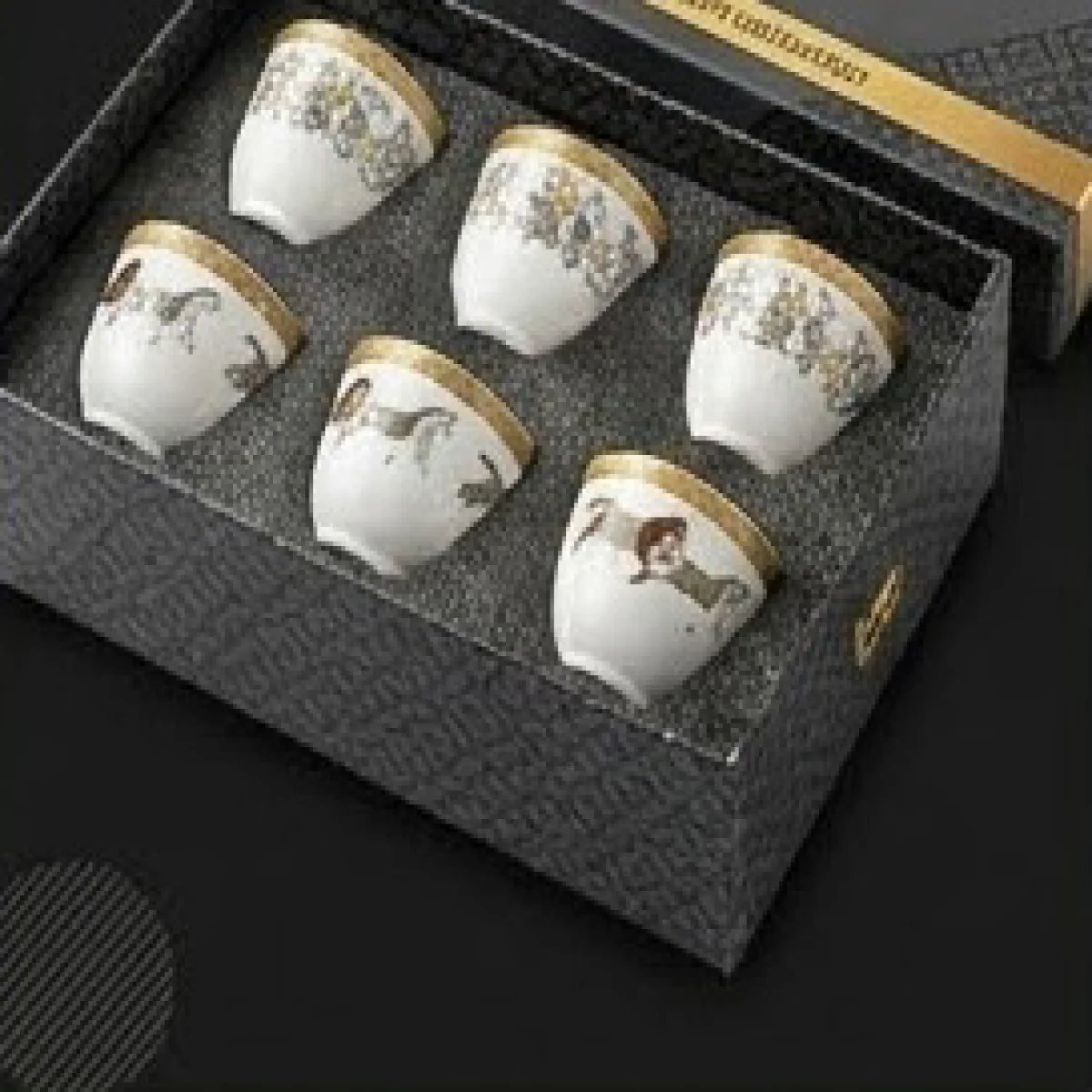 HERMÈS – Luxury Artistic Tea Cup Set - صورة 2