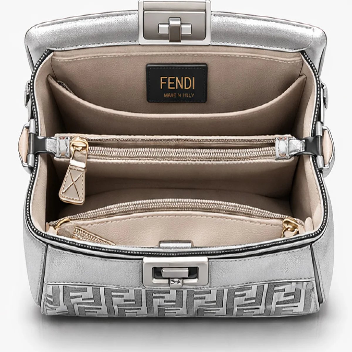 Fendi Peekaboo Iconic Mini Bag - صورة 12