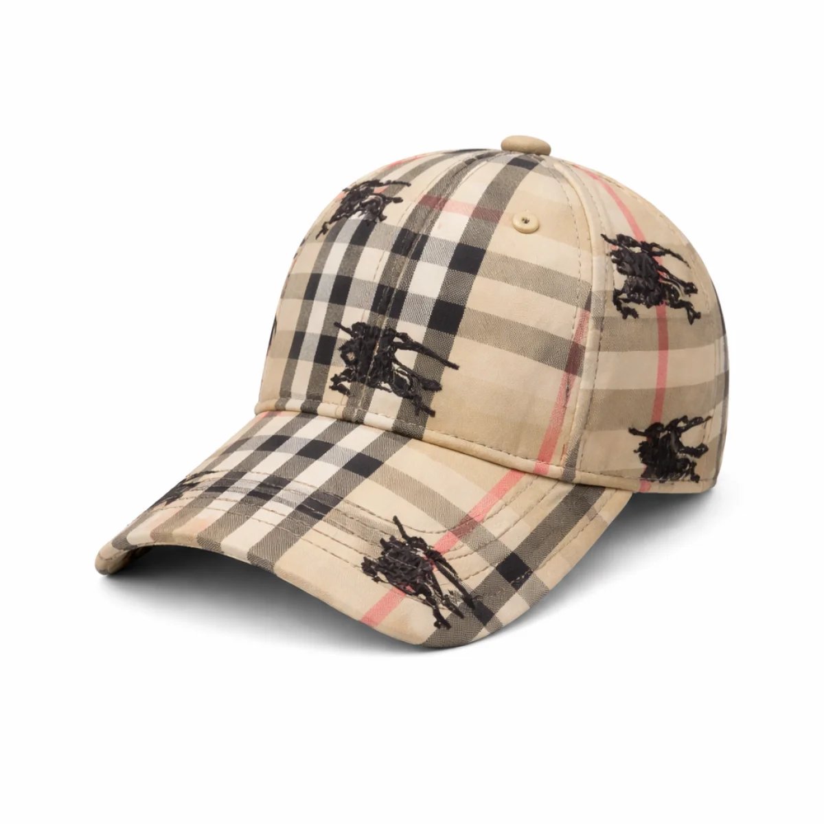 قبعة Burberry مربعات - صورة 3