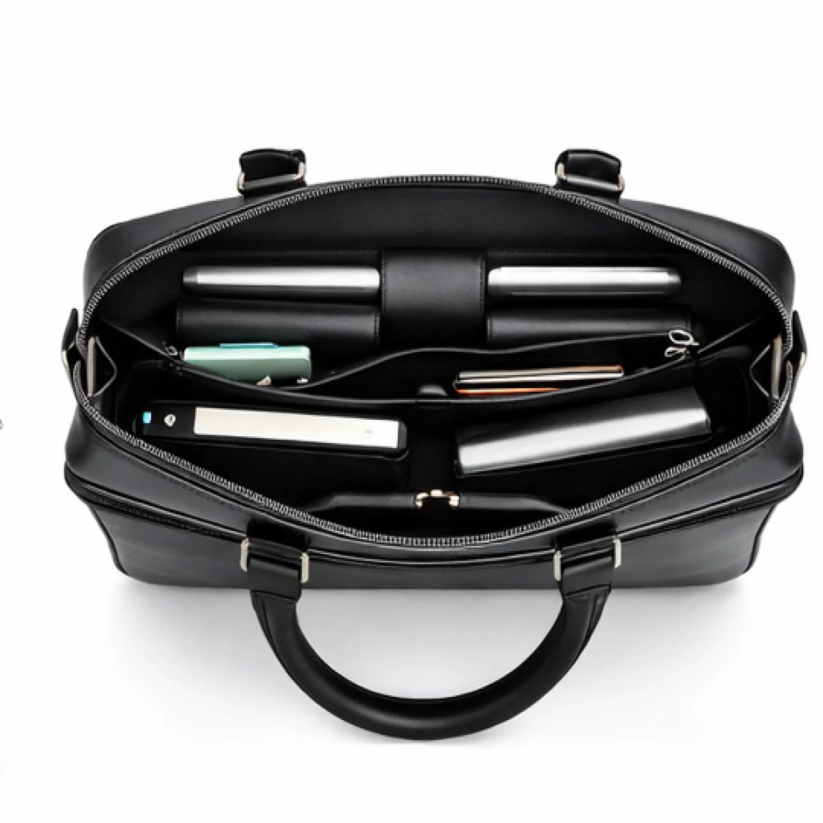 Prada Saffiano Leather Briefcase - صورة 4