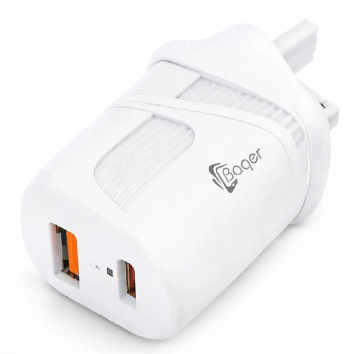 Baqer 25W Fast Wall Charger (USB & PD) –BA_PD03 - صورة 2