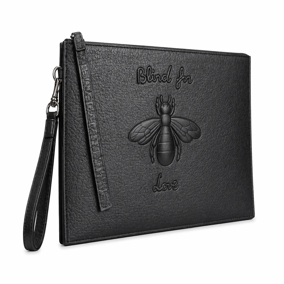 كلتش جلد بتصميم نحلة – من Gucci - صورة 3