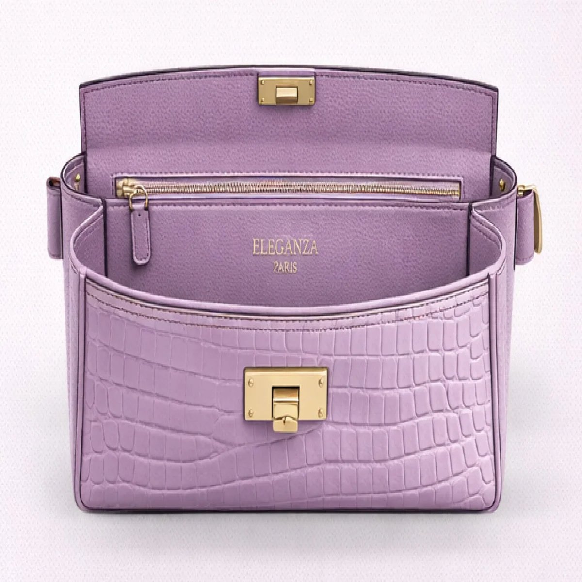 Hermès Birkin Crocodile Embossed Leather Bag - صورة 10