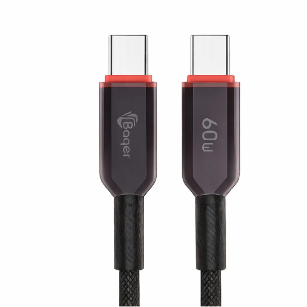 Baqer Type-C to Type-C Cable 60W – Fast Charging –BA_102 - صورة 4