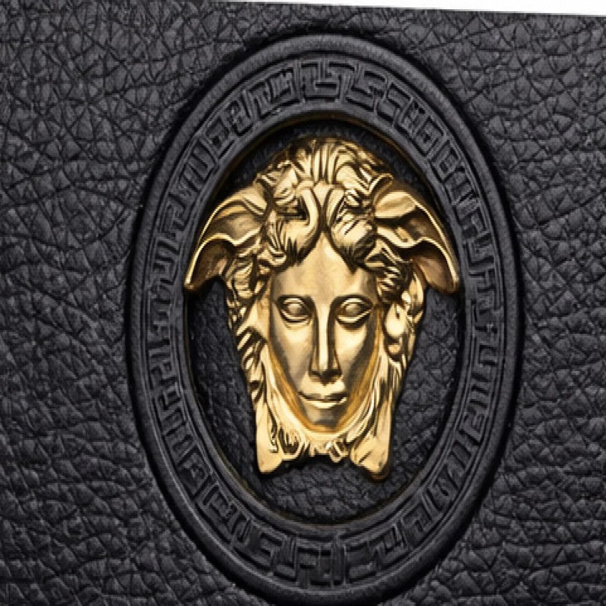 Versace Medusa Leather Clutch Bag - صورة 2