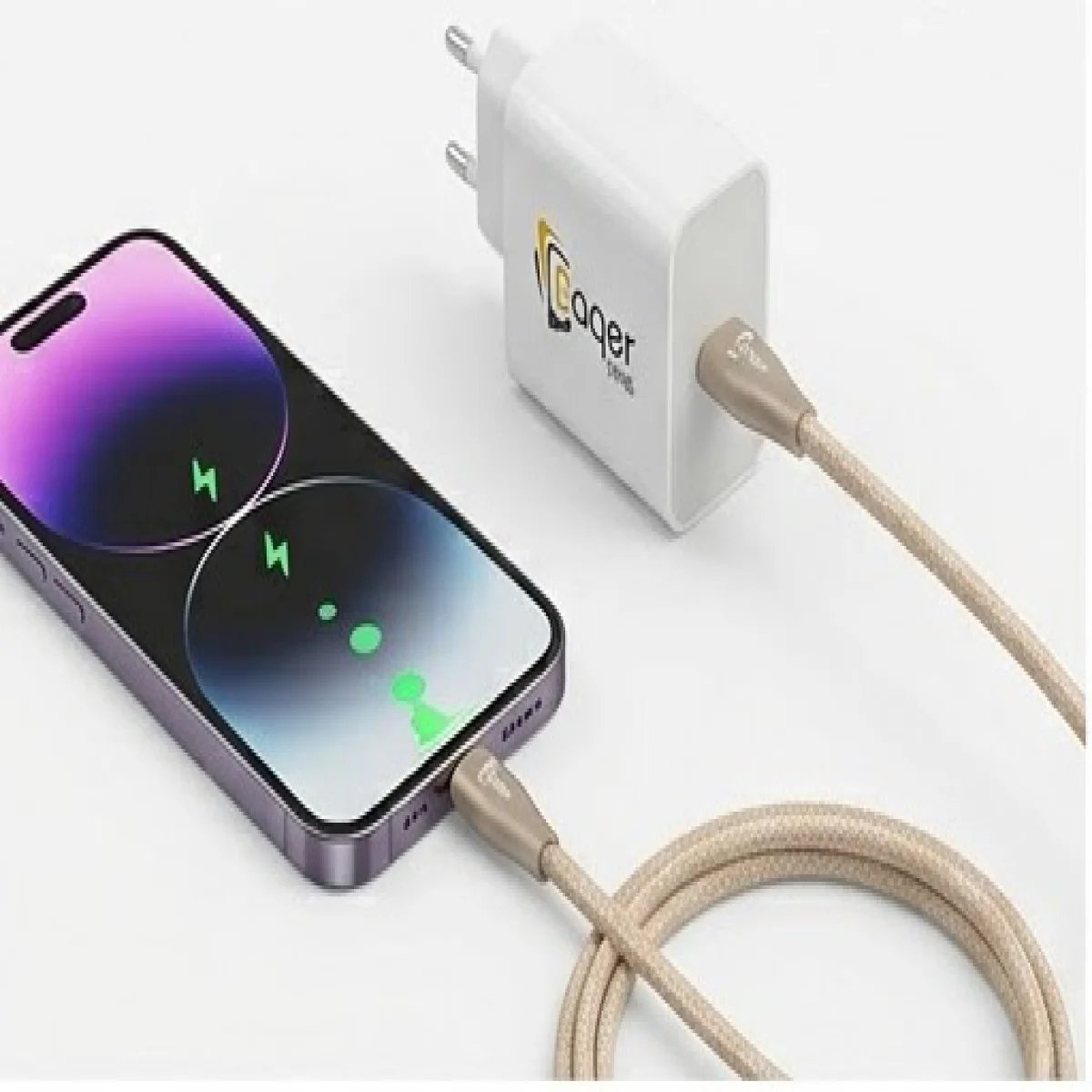 Baqer Type-C to Lightning Fast Charging Cable – 27W –BC_C216 - صورة 3