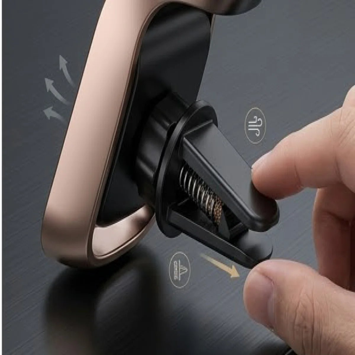 Baqer حامل هاتف للسيارة-GD-HD733 - صورة 4