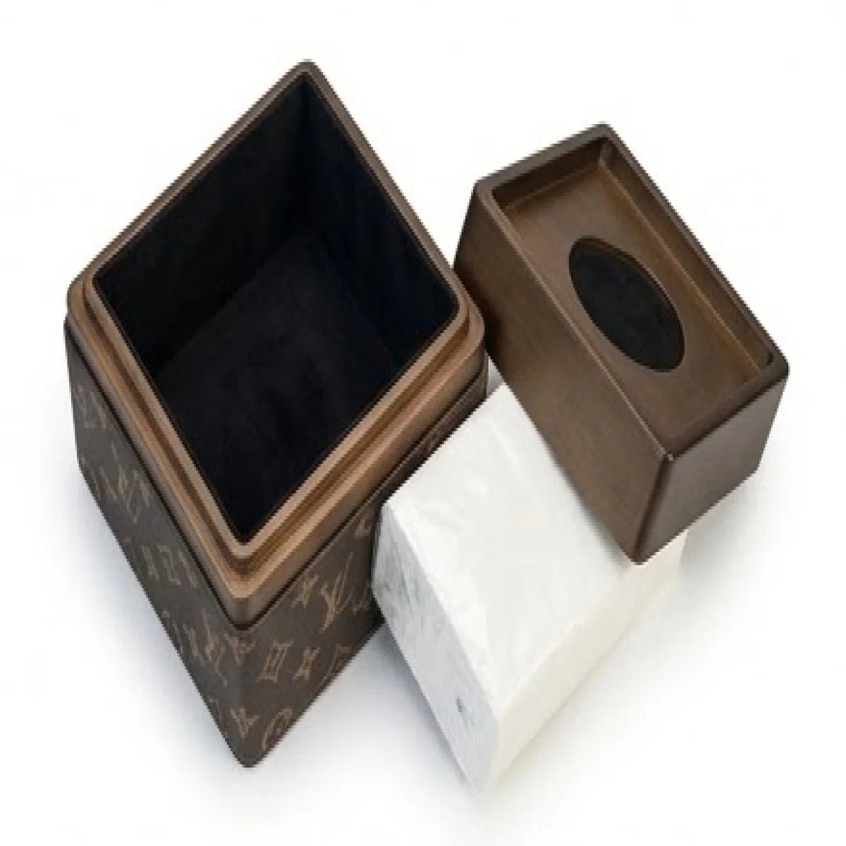 LOUIS VUITTON – Luxury Tissue Box - صورة 3