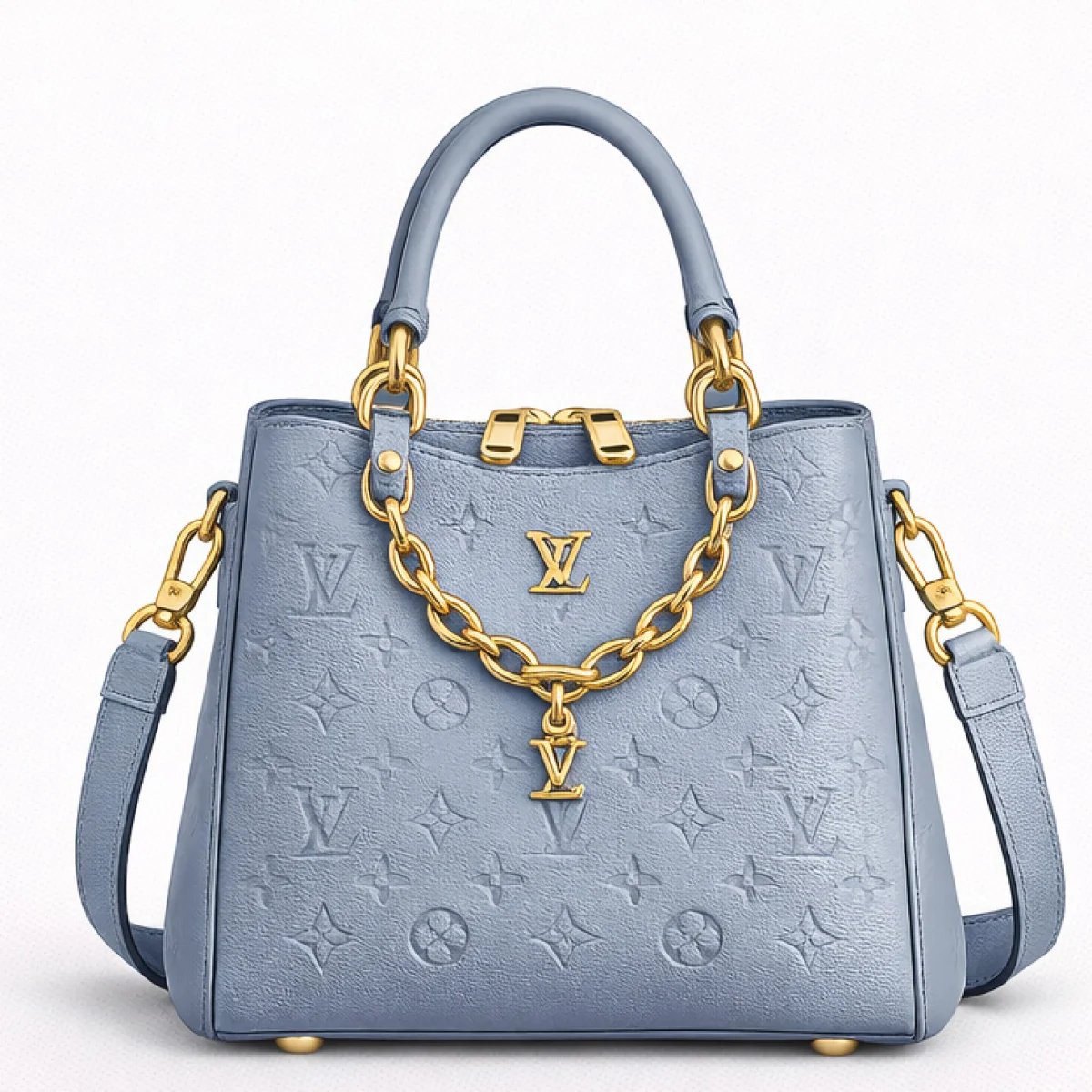 Louis Vuitton Monogram Empreinte Chain Tote Bag - صورة 11