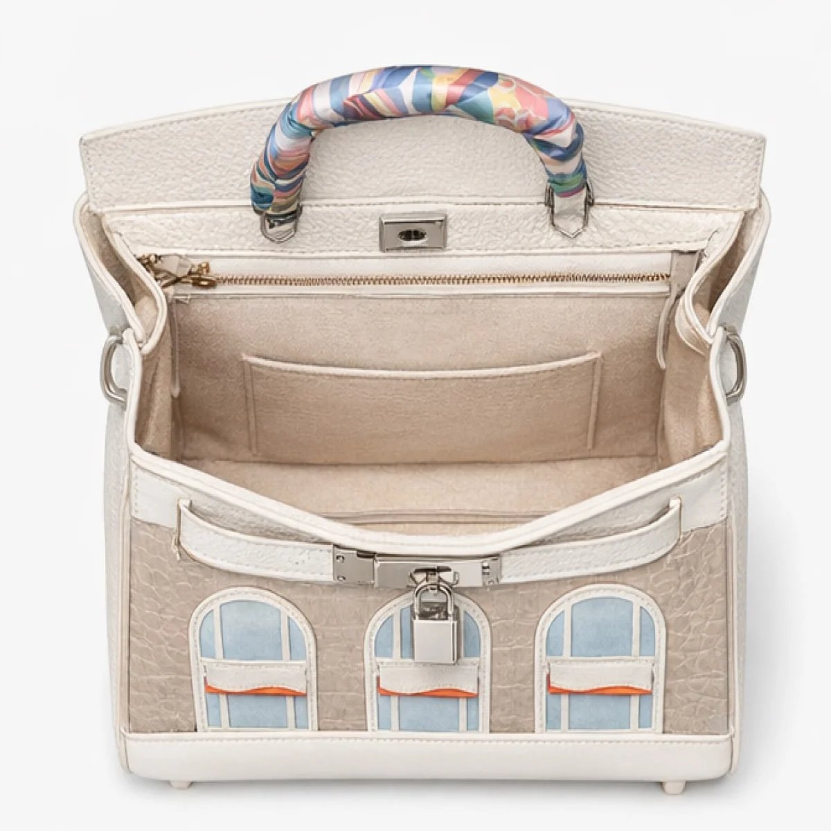 Hermès Birkin Limited Edition – Artistic Beige & White - صورة 5