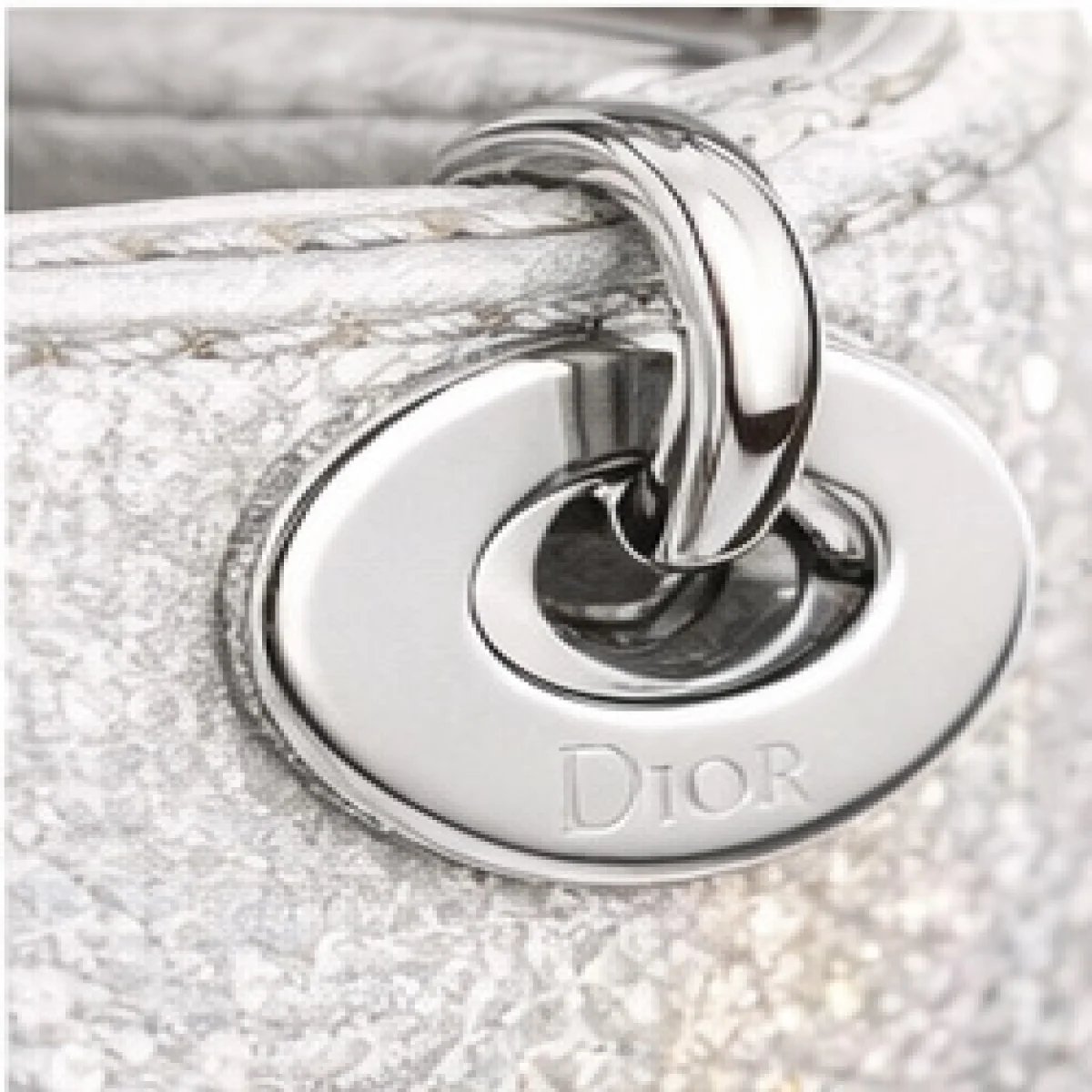Dior Lady Mini Bag – Metallic Edition - صورة 8