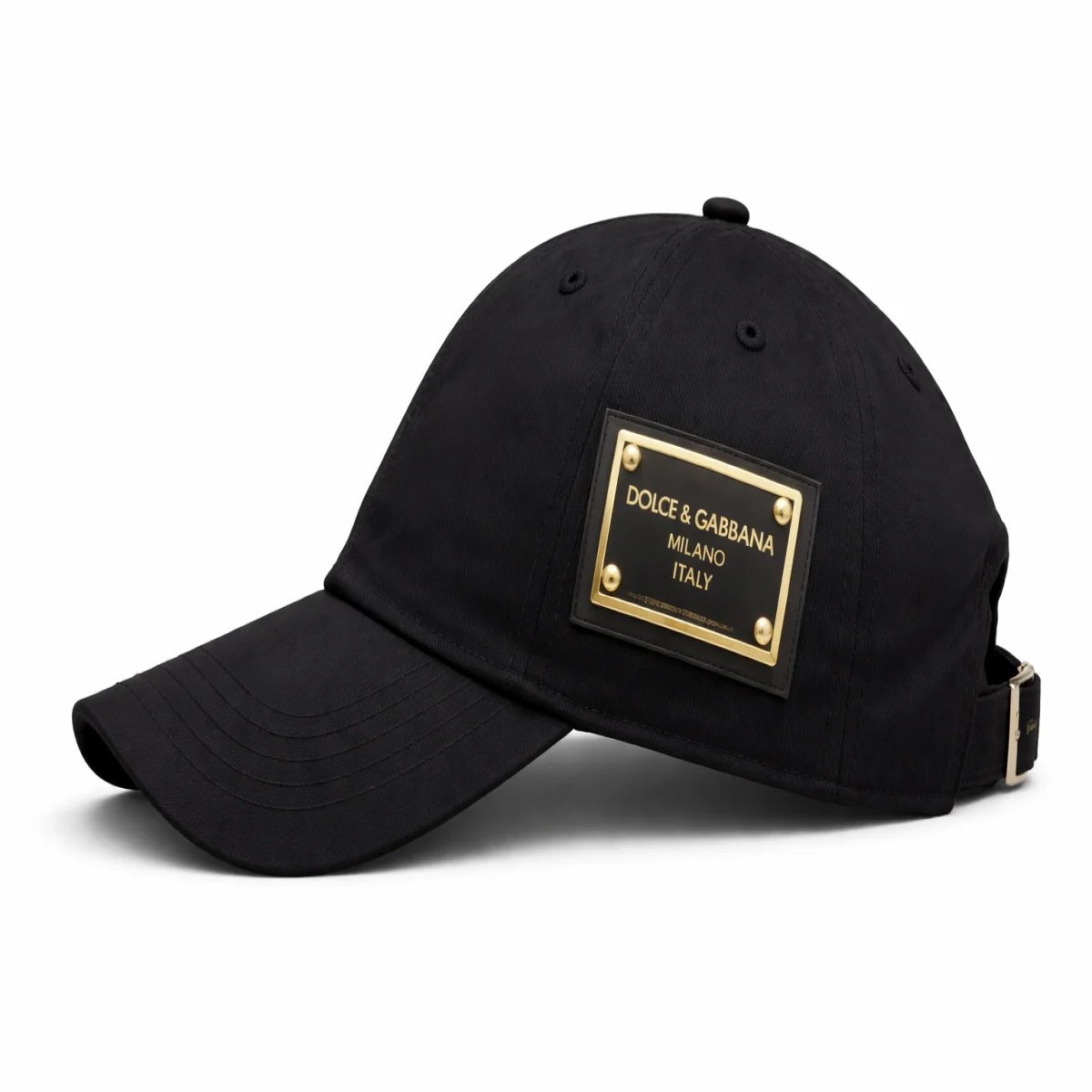 قبعة Dolce & Gabbana بشعار معدني - صورة 3