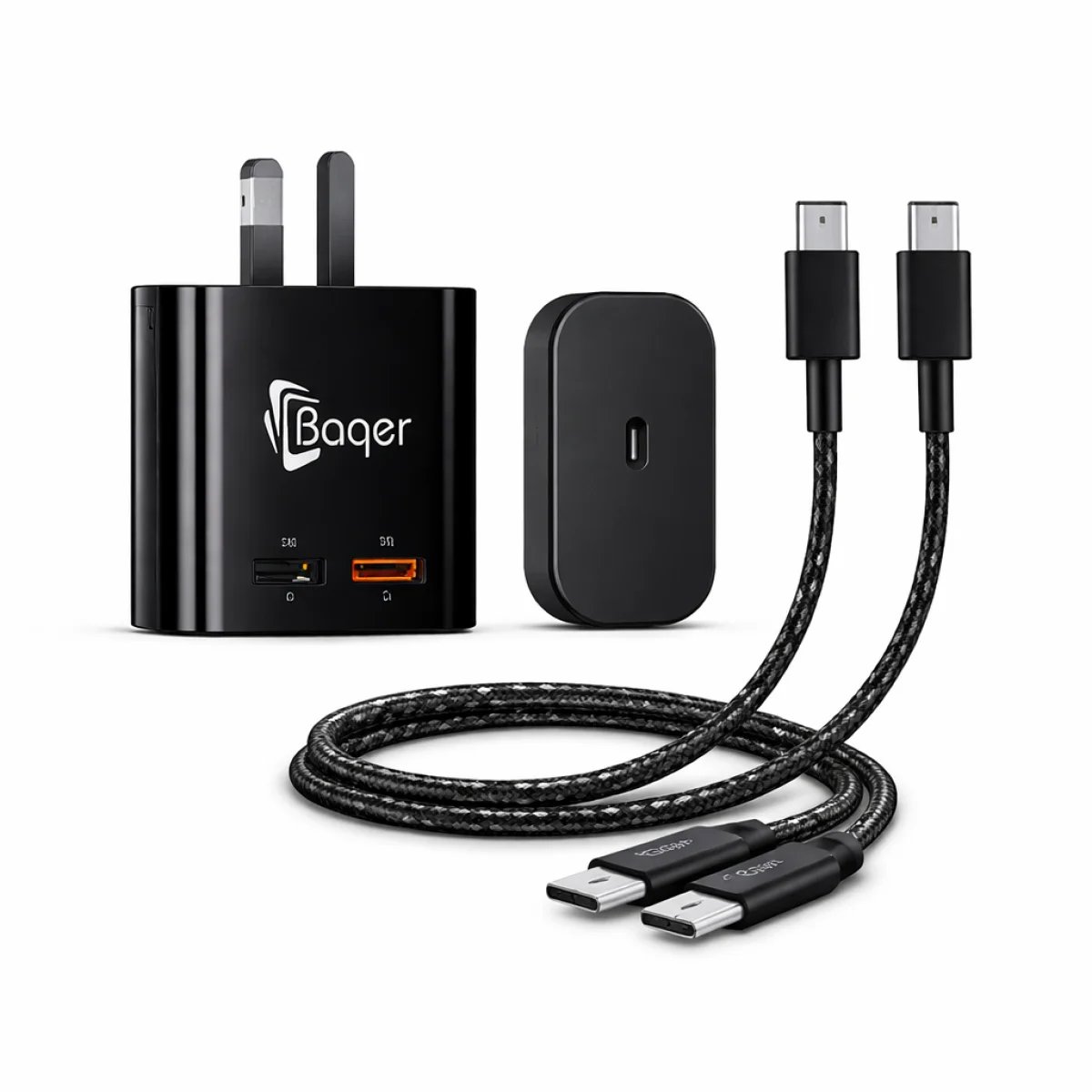 شاحن + كابل شحن سريع عالي السرعة – 120 واط - صورة 2