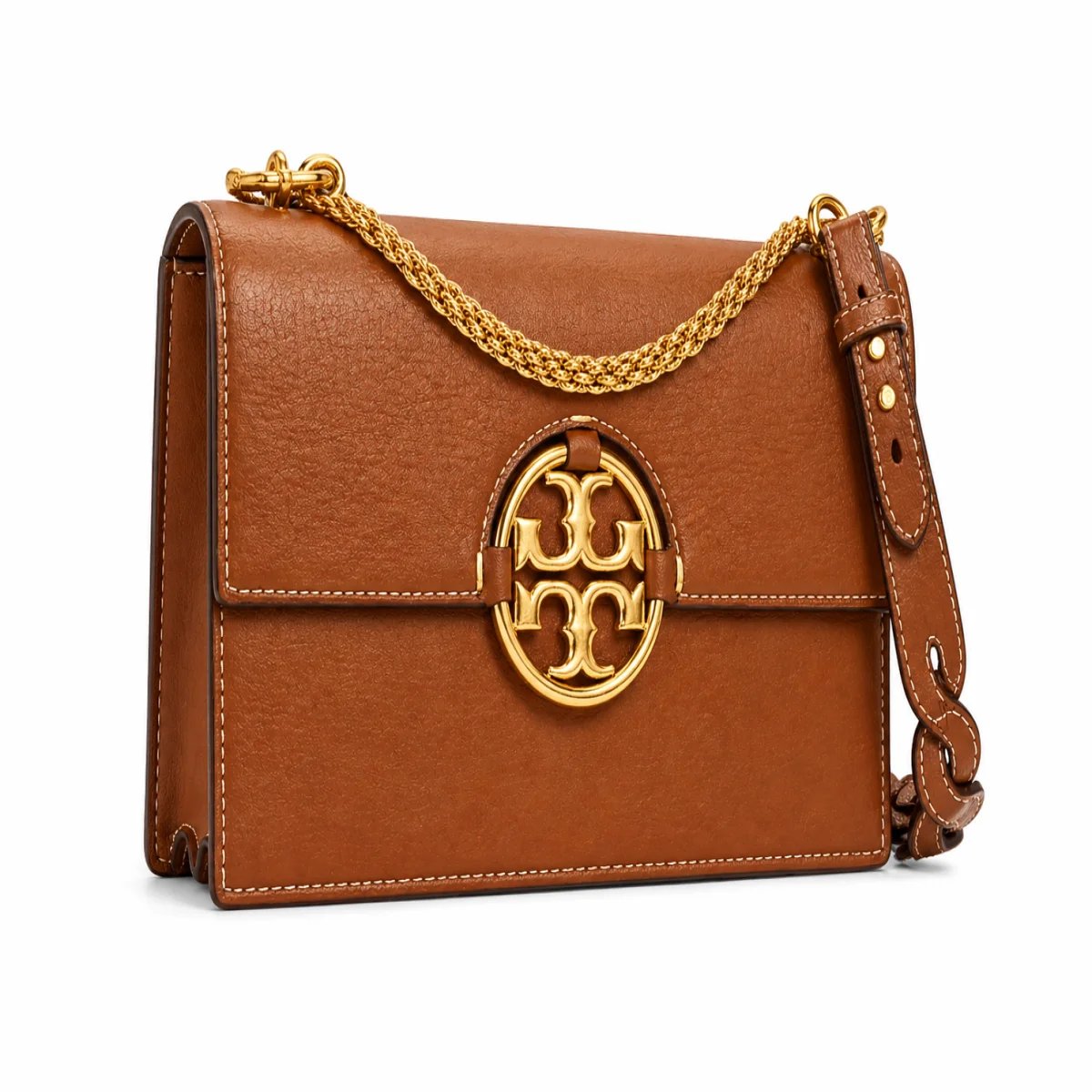 حقيبة نسائية من توري بورش – أناقة عصرية بتفاصيل ذهبية فاخرة - صورة 2