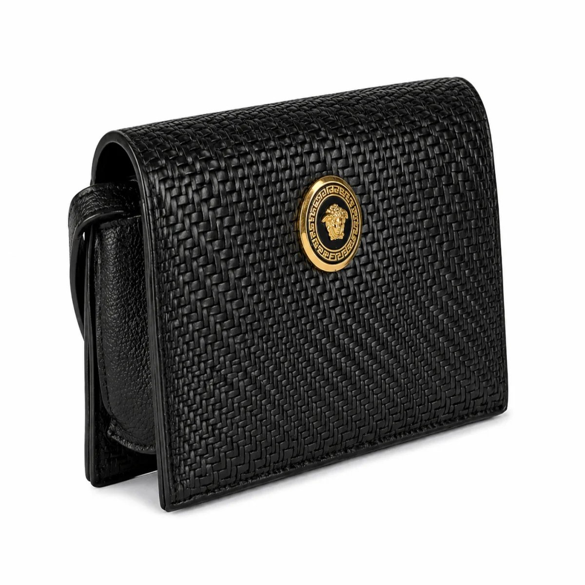 محفظة رجالية من فيرساتشي – فخامة إيطالية بتفاصيل مميزة - صورة 2