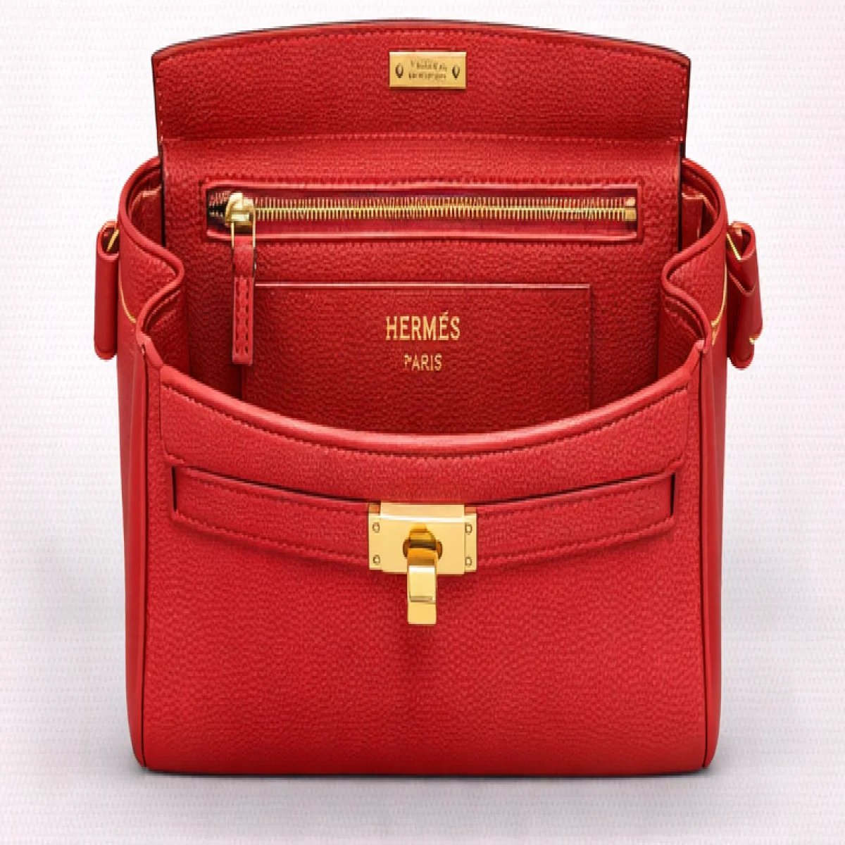 Hermès Kelly Multicolor Leather Handbag - صورة 6