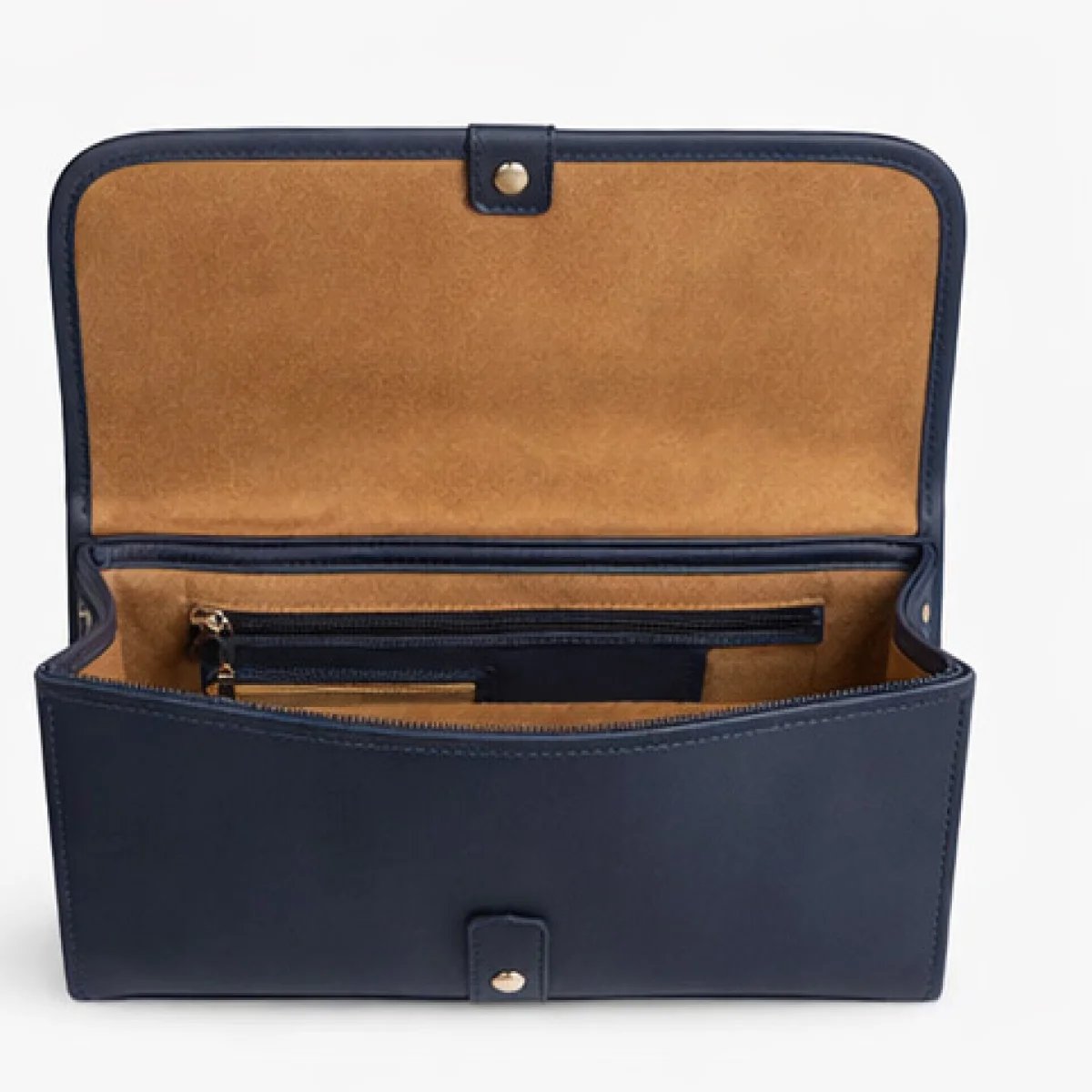 Hermès Jige Elan Leather Clutch - صورة 4