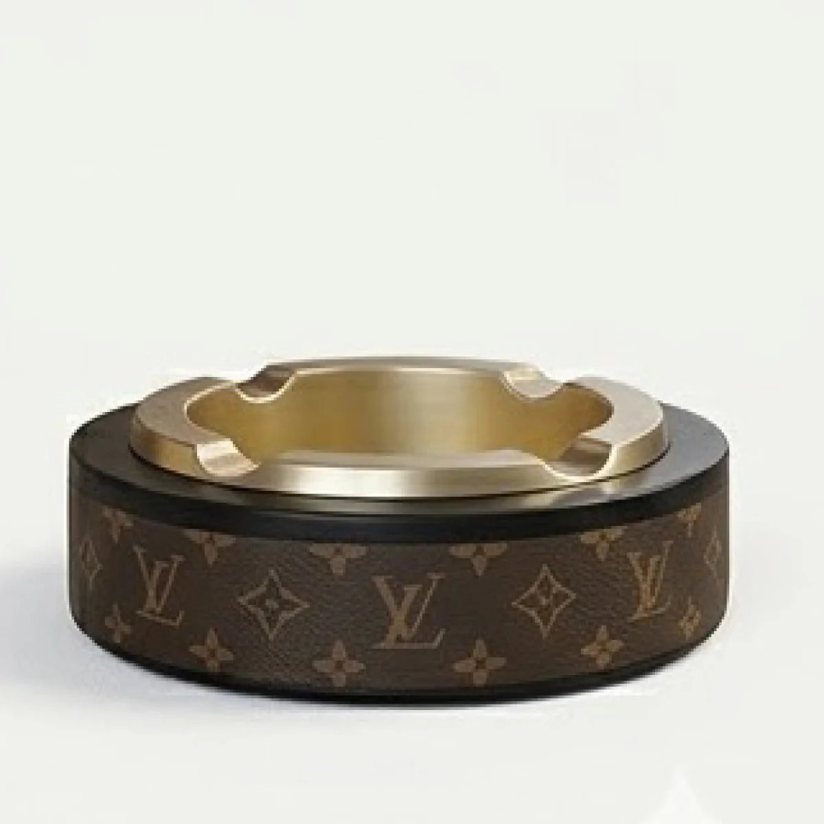 LOUIS VUITTON – Luxury Monogram Ashtray - صورة 3