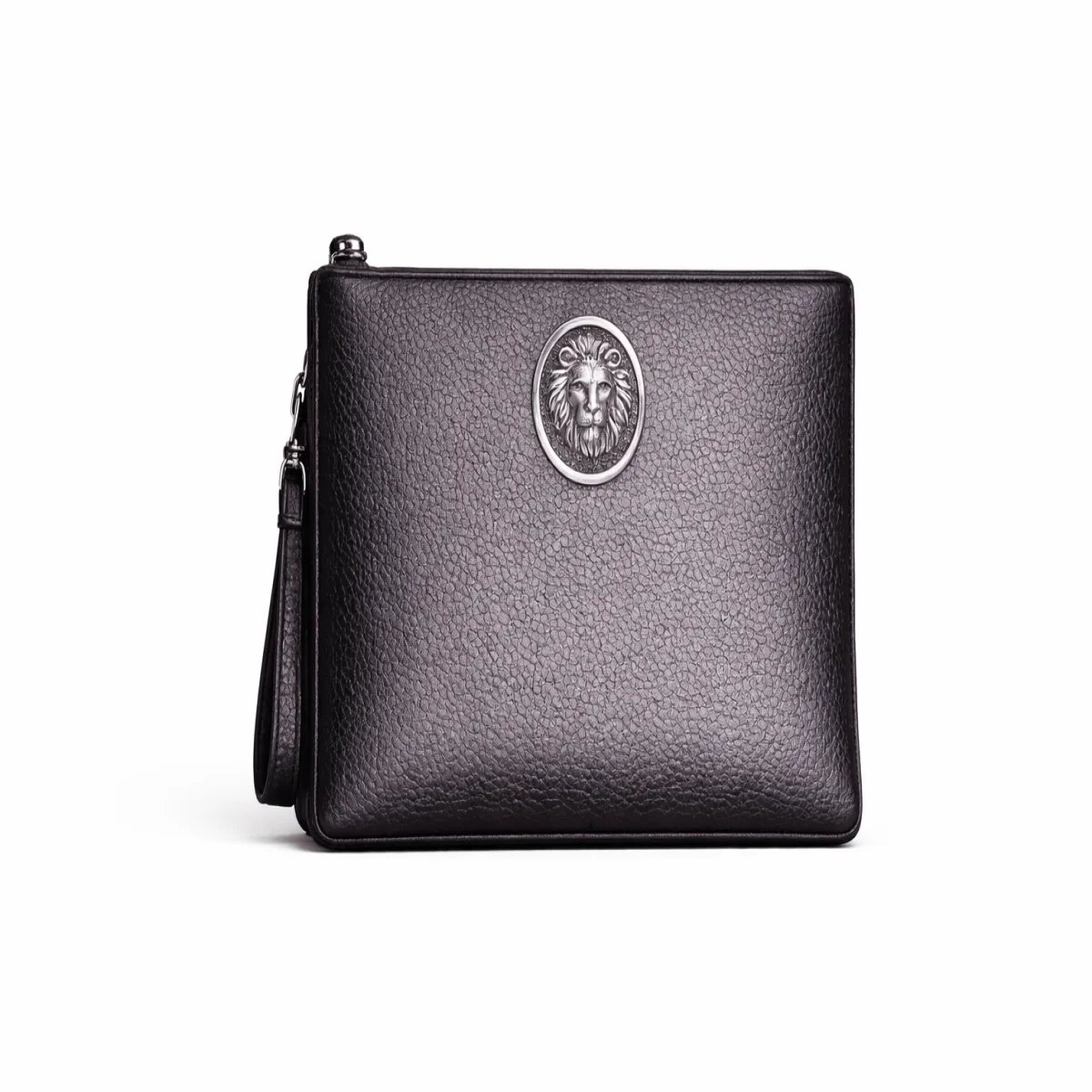 كلتش رجالي فاخر بشعار الأسد – تصميم مستوحى من الأناقة الإيطالية - صورة 2