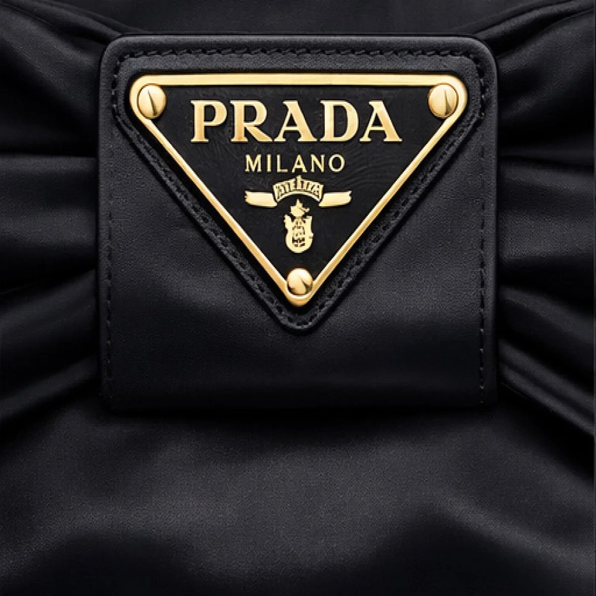 Prada Bow Detail Leather Shoulder Bag - صورة 2