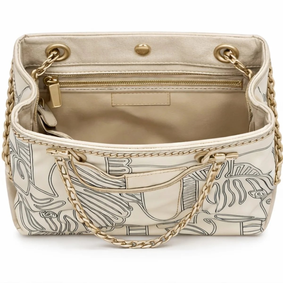 : Tory Burch Ella Printed Tote Bag - صورة 5