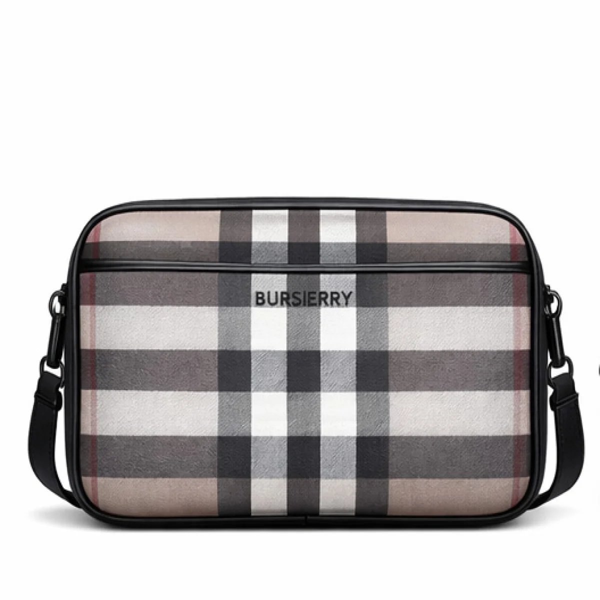 Burberry Classic Check Crossbody Bag – Beige Edition - صورة 5