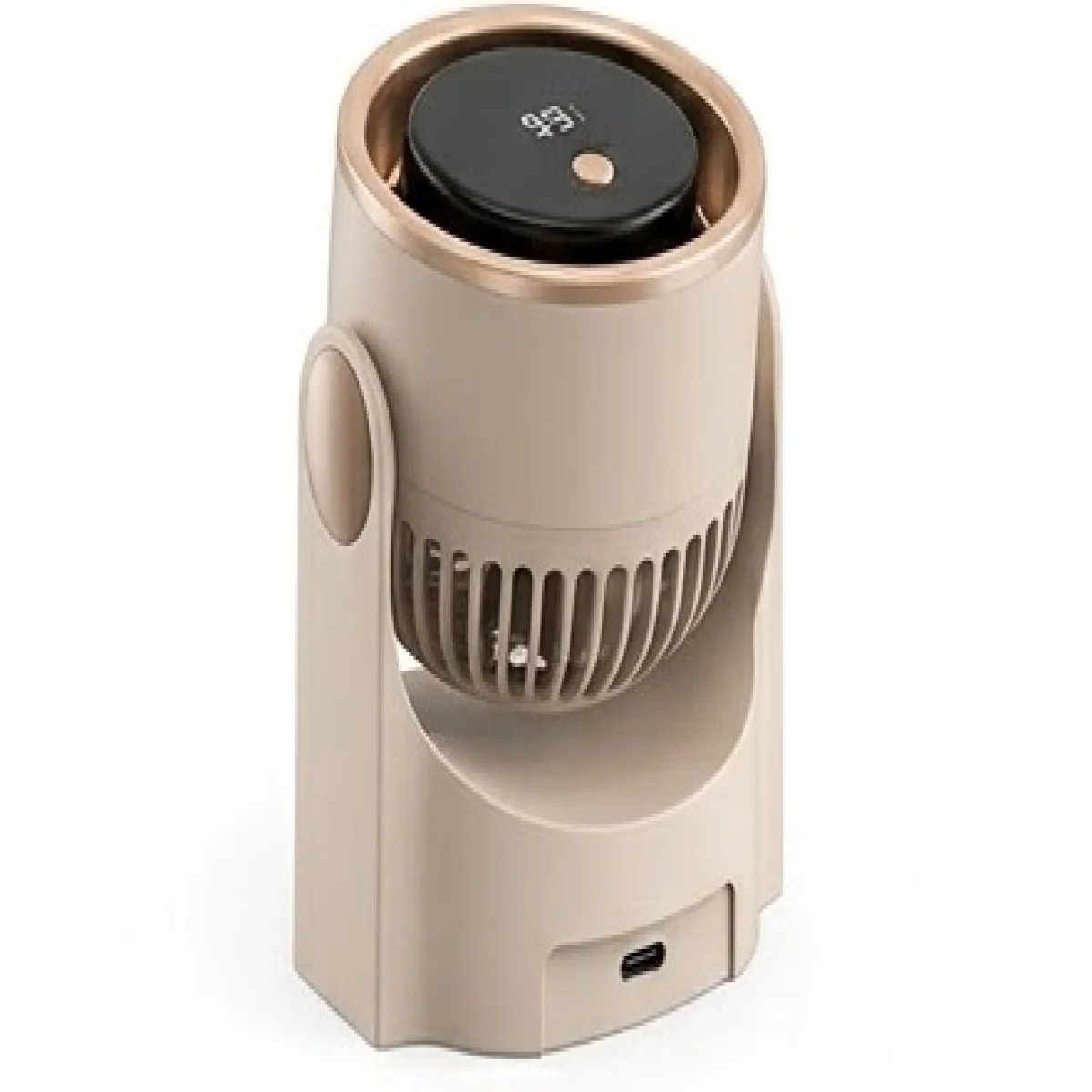 Baqer Portable Fan Project – Smart Display & Efficient Cooling –F13 - صورة 2