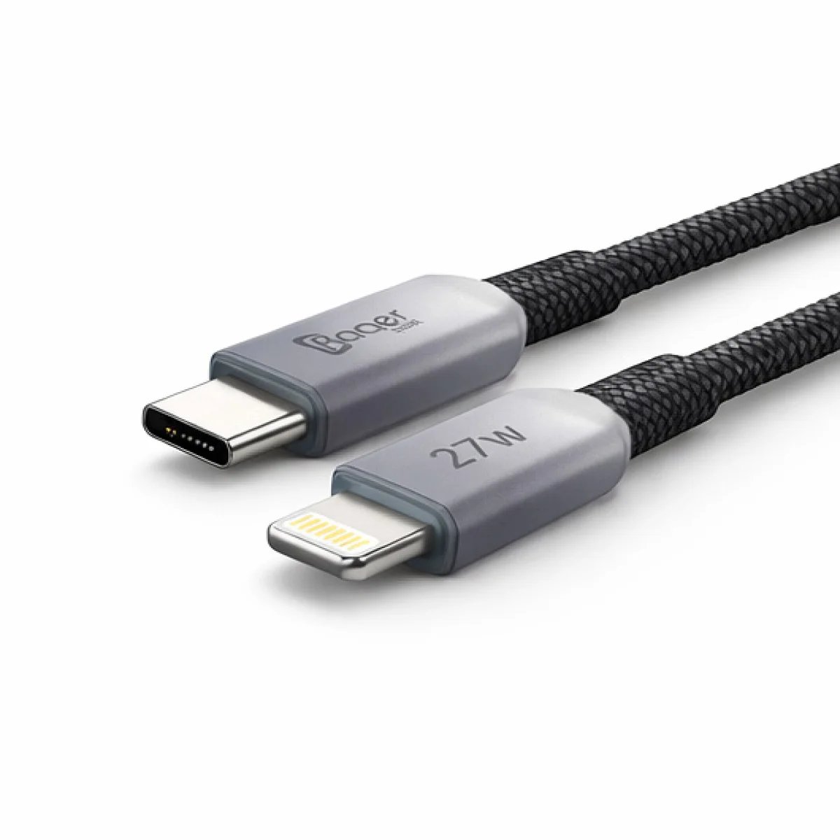 Baqer Type-C to Lightning Cable 27W – Fast Charging –BA_103 - صورة 3