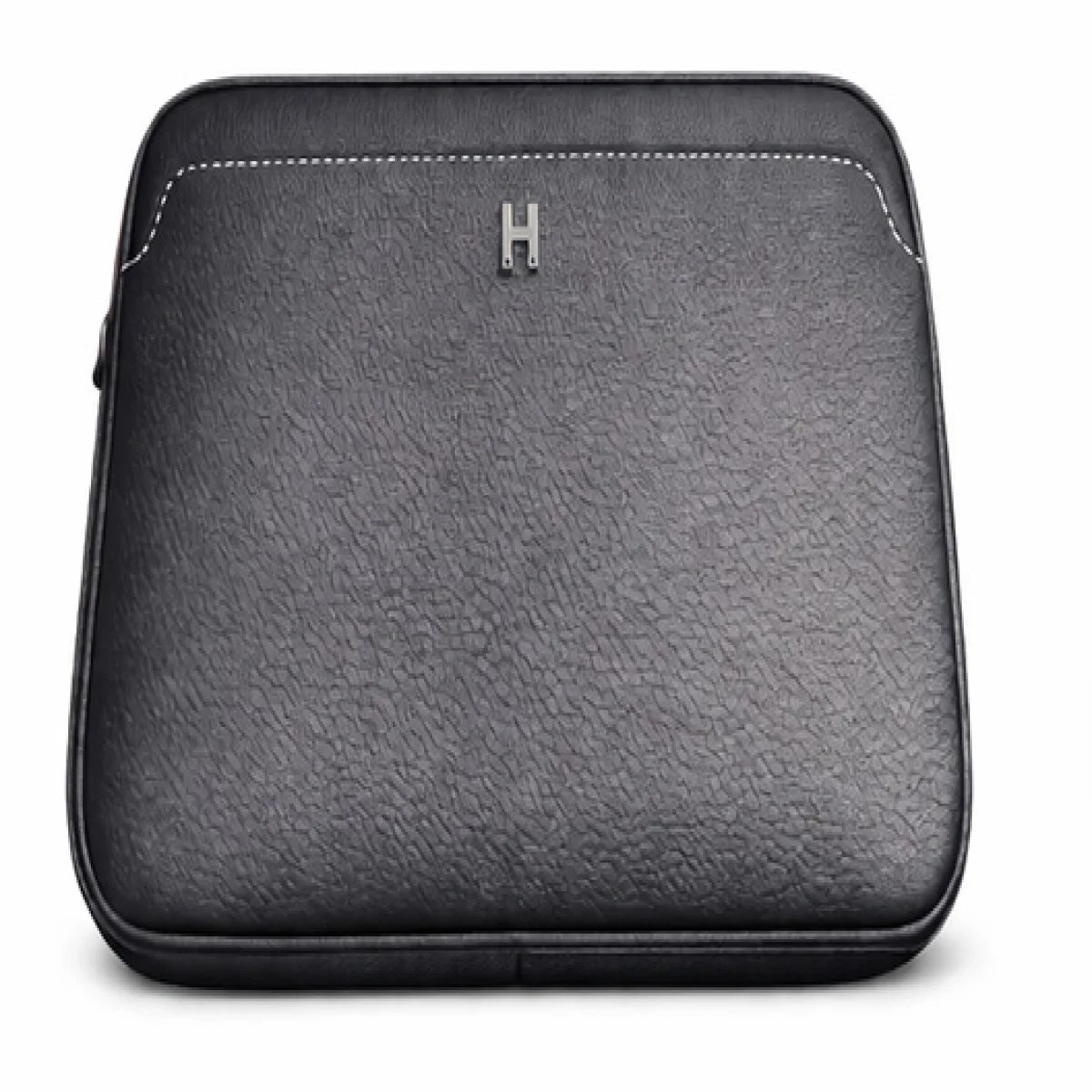 Hermès Minimal Leather Pouch – Black Edition - صورة 7