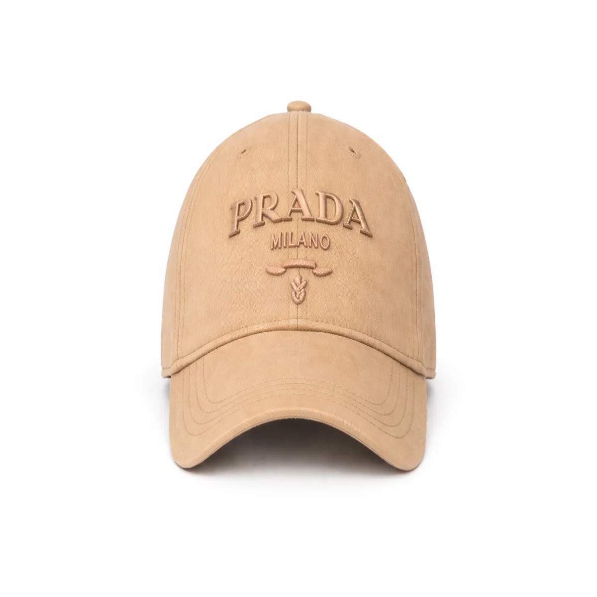 قبعة Prada Drill بيج - صورة 2