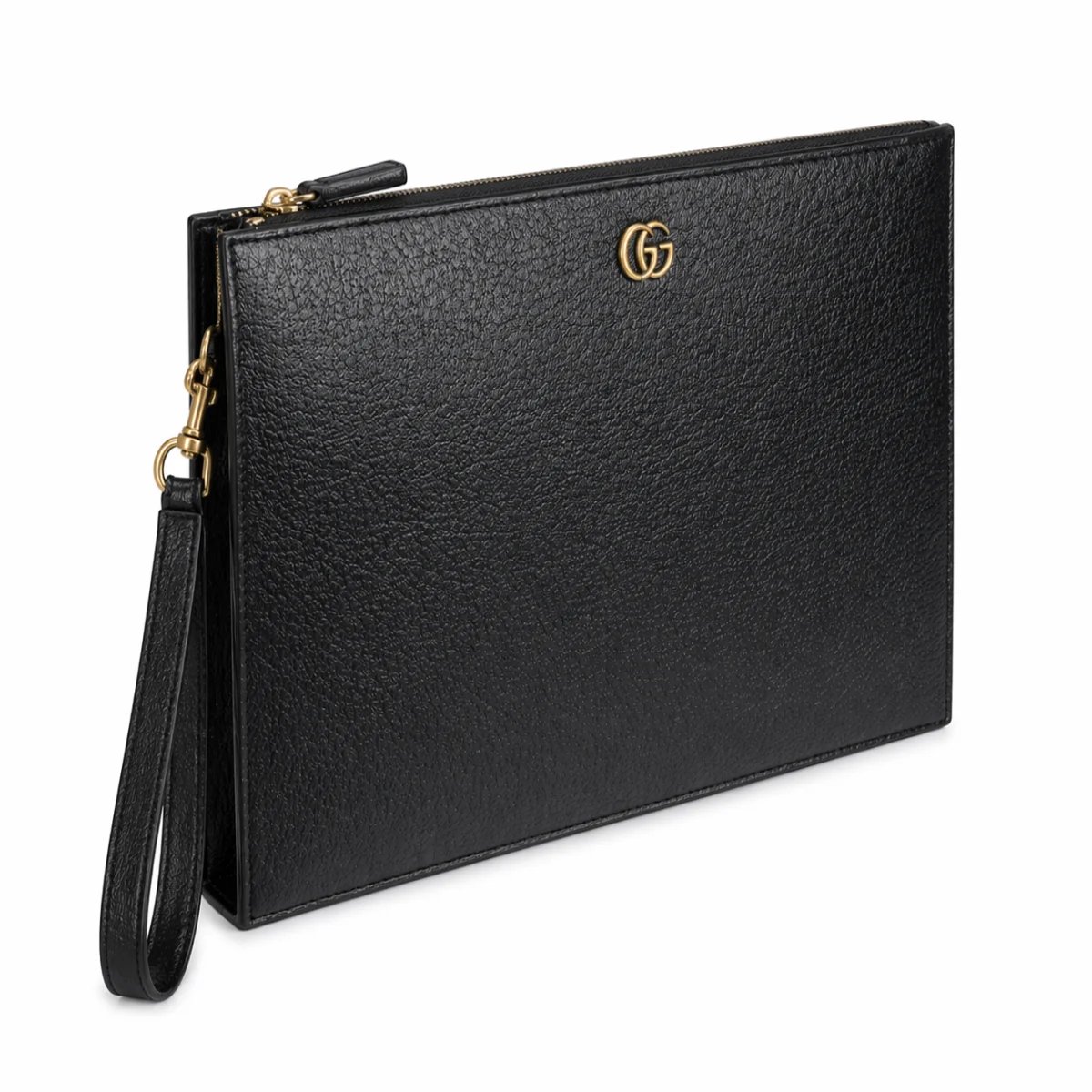 كلتش جلد بتصميم Gucci وشعار GG - صورة 2
