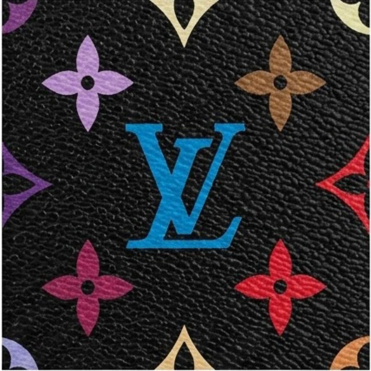 Louis Vuitton – Multicolor Rolling Travel Suitcase Black Edition - صورة 3