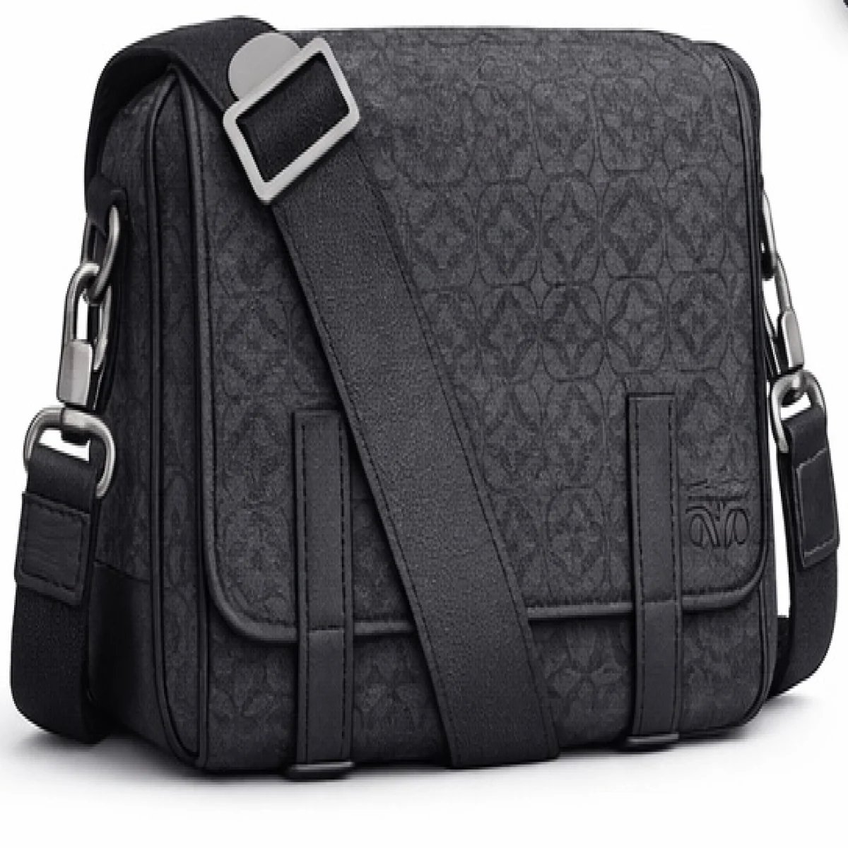 Loewe Anagram Leather Messenger Bag - صورة 13