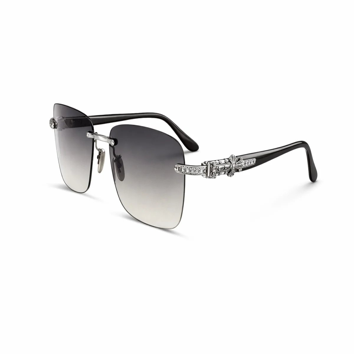 نظارة Chrome Hearts Style Rimless - صورة 2