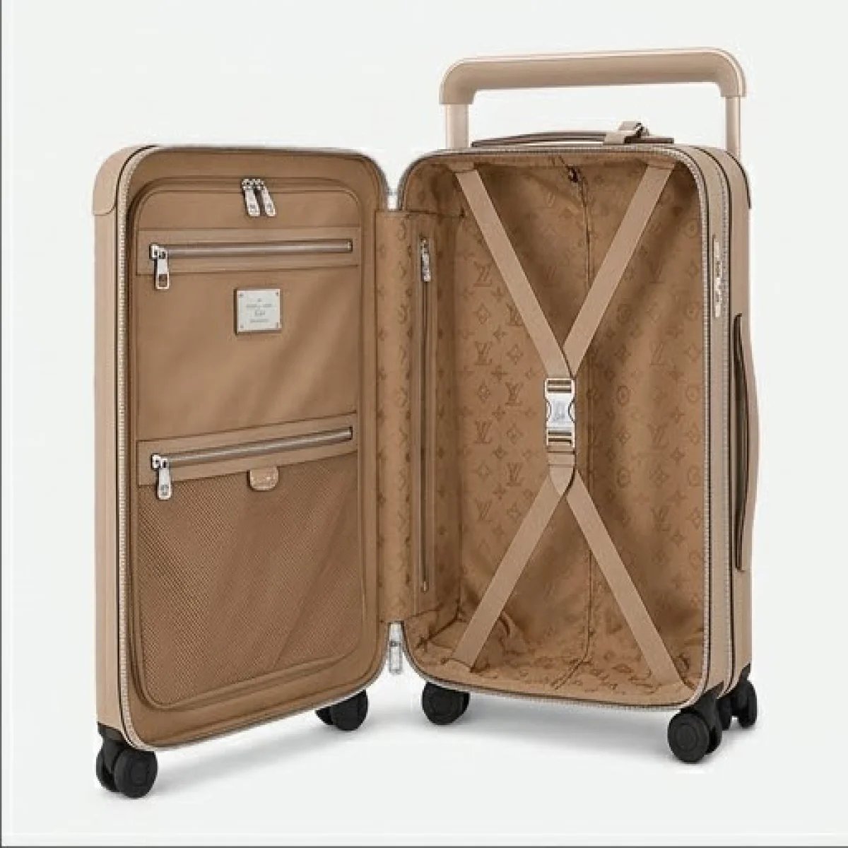 Louis Vuitton Horizon Beige Embossed Monogram Carry-On - صورة 5